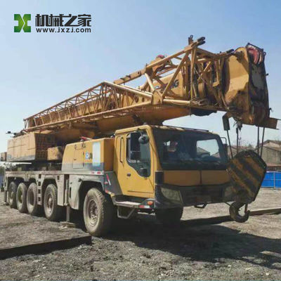 Used Truck Cranes 100t Rated Lifting Capacity 80 Km/h Maximum Driving Speed Used but in Excellent Working Condition